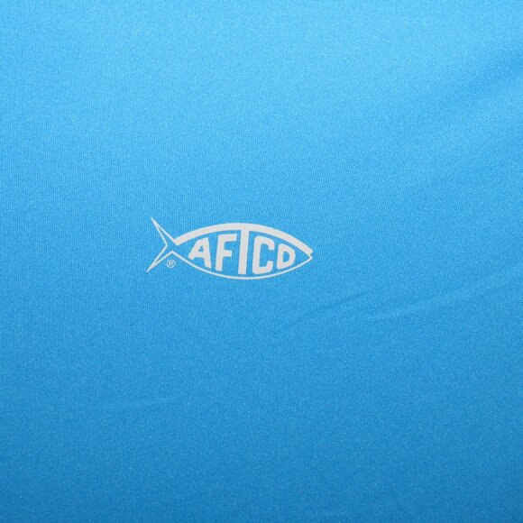 AFTCO Aftech Performance Fishing Graphic Long Sleeve Shirt Men's size XXL 2XL - Picture 6 of 6